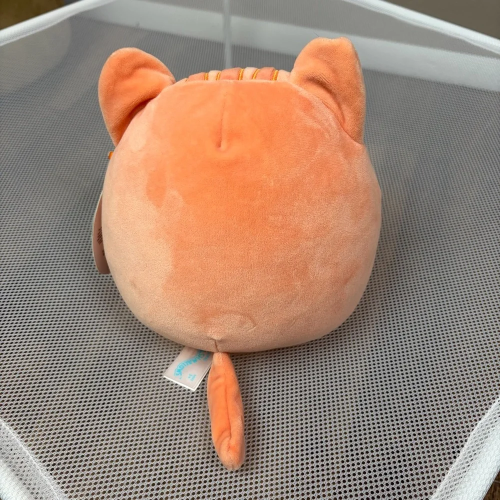 Squishmallow Gigi Orange Tabby Cat 7.5